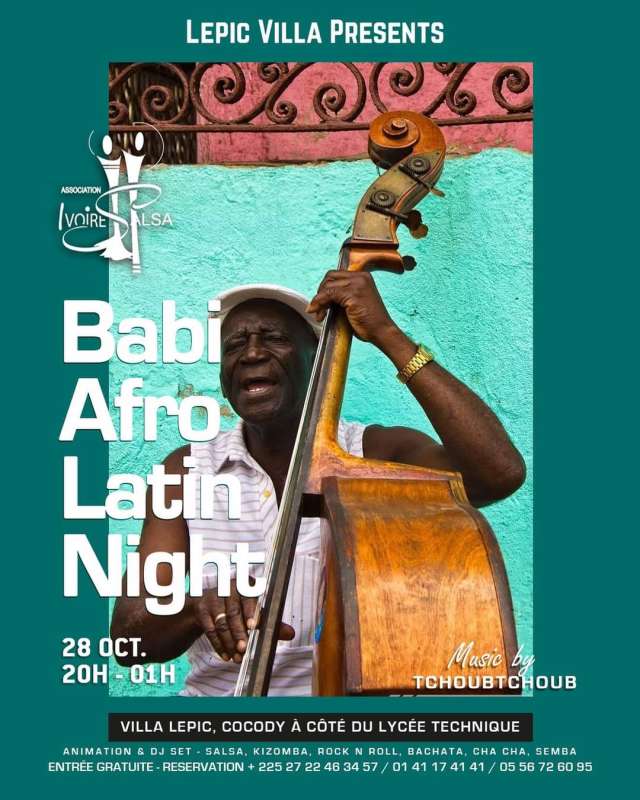 Babi Afro Latin night BAAB