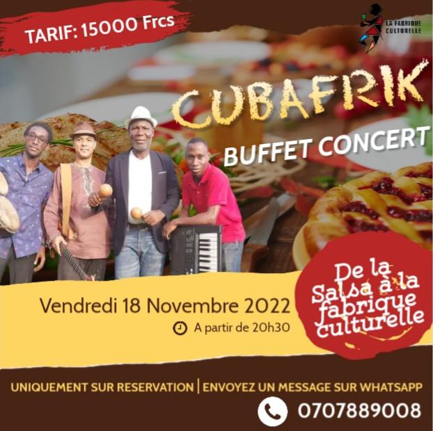 Cubafrik buffet concert-BAAB
