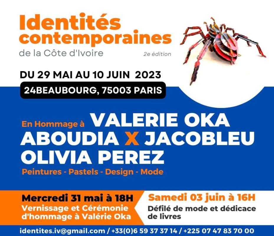 Exposition « Identités contemporaines de la Côte d’Ivoire » à Paris