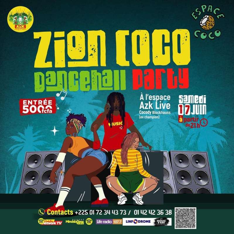 Zion Coco dancehall party-BAAB
