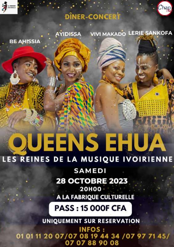Dîner-concert avec Queens Ehua-BAAB