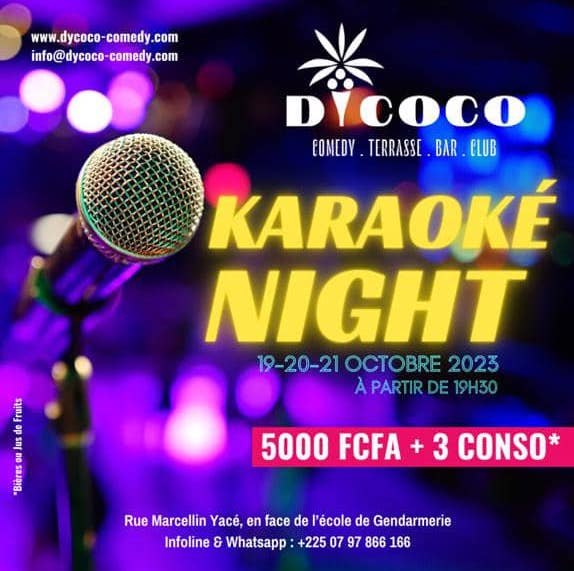 Karaoké Night au Dycoco BAAB