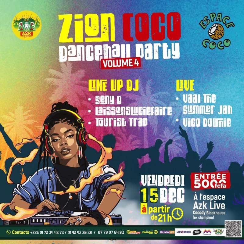 Zion Coco dancehall party 4 BAAB