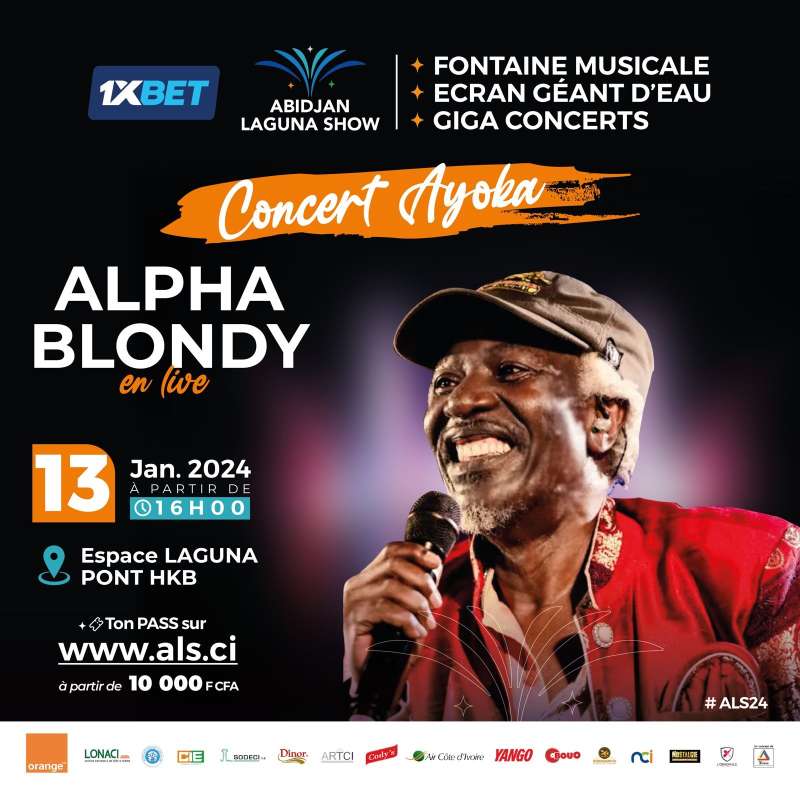 Concert Ayoka avec Alpha Blondy BAAB