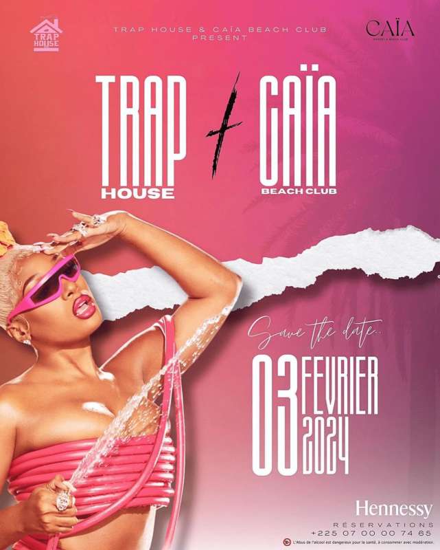 Trap House X Caïa Beach Club BAAB