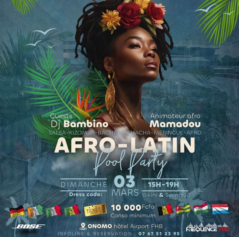 Afro-latin pool party BAAB