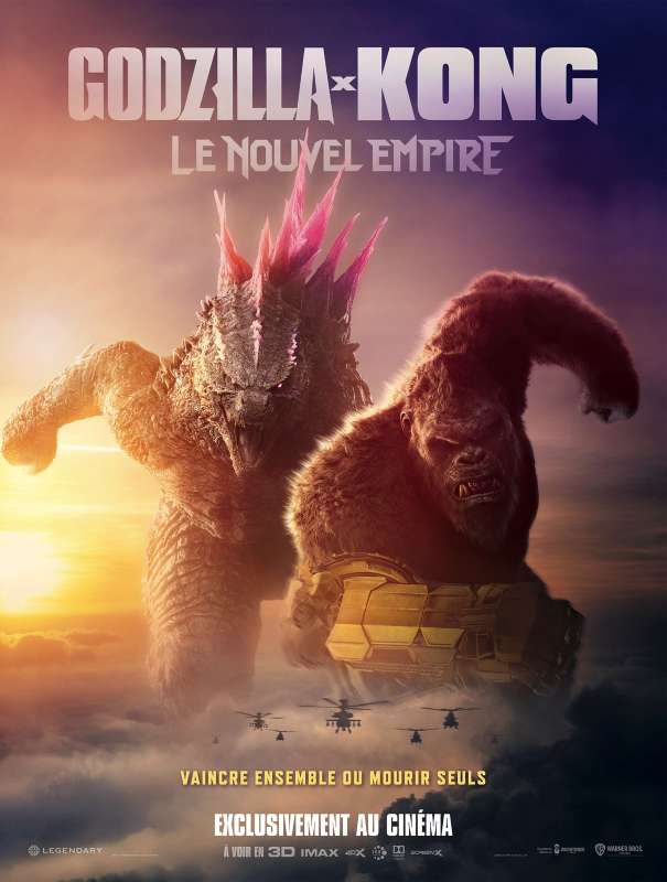 Godzilla X Kong - Affiche BAAB
