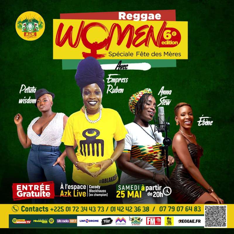 Reggae Women 6e édition BAAB